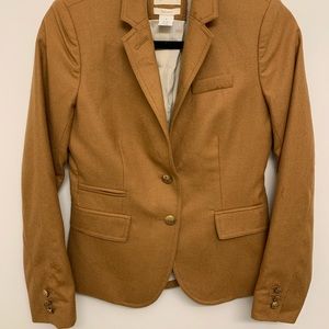 JCREW ORIGINAL SCHOOLBOY BLAZER CAMEL